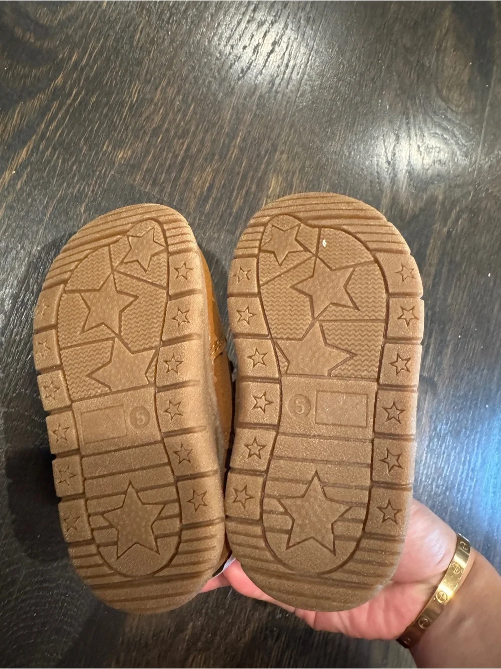 Carter Toddler Fringe Ankle Boots in Tan for Walker ( NWT)